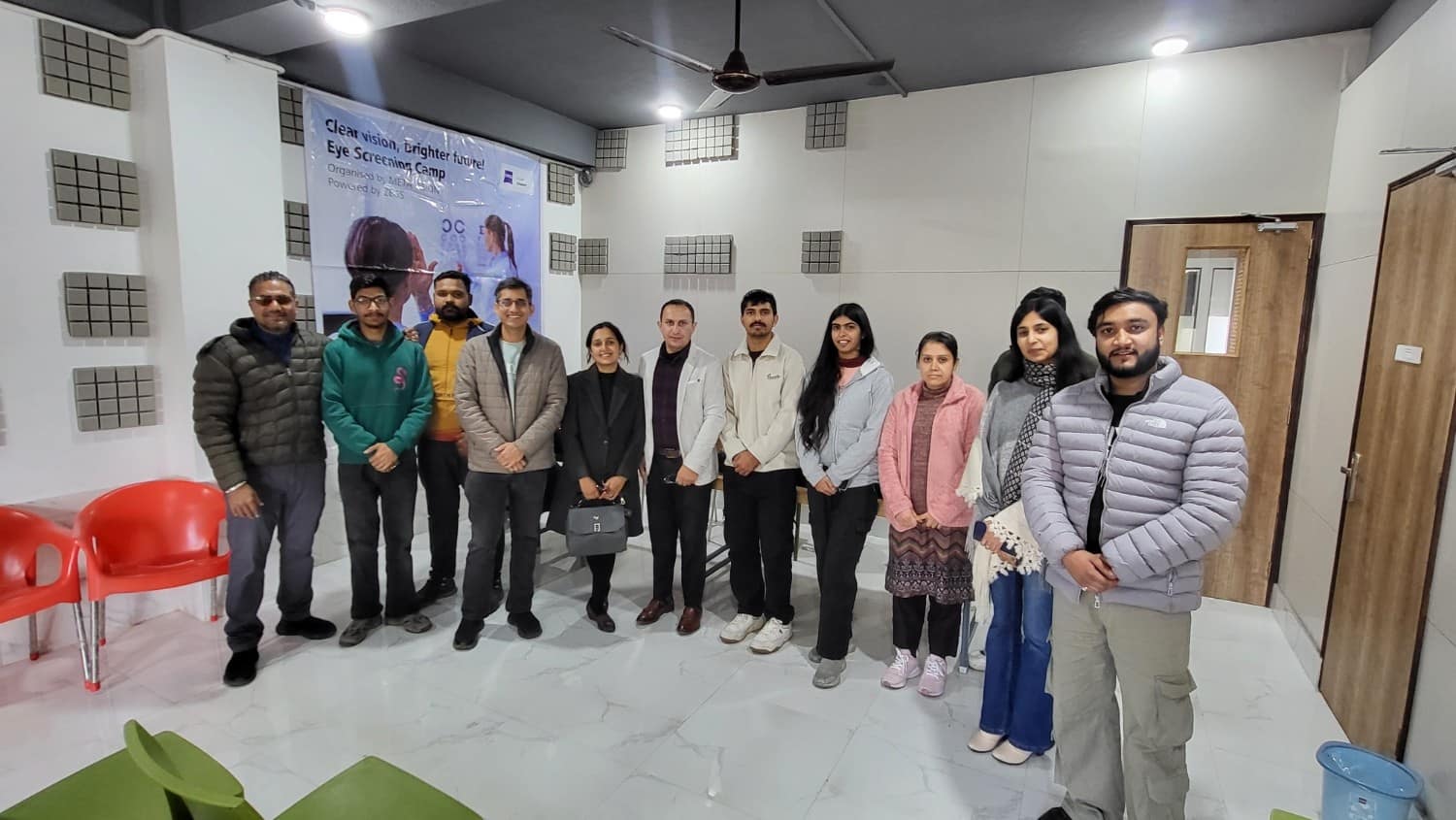 Dharamshala.co Successfully Organizes Eye Check-up Camp in Collaboration with MetaVision